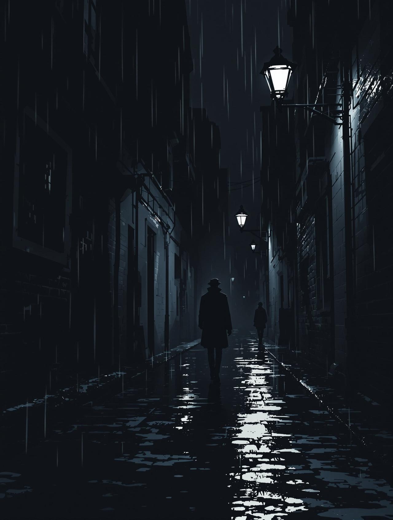 妖精漫画热播番剧《暗夜低语》封面 - 悬疑 / 推理,评分9.3
