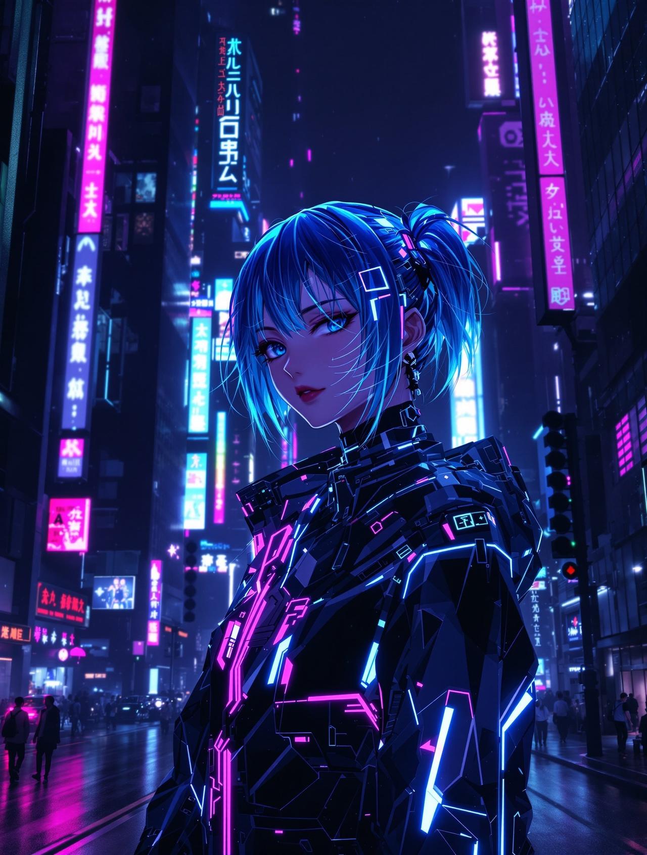 妖精漫画编辑精选番剧《崩坏都市》封面 - 赛博朋克 / 科幻,编辑冷霜推荐